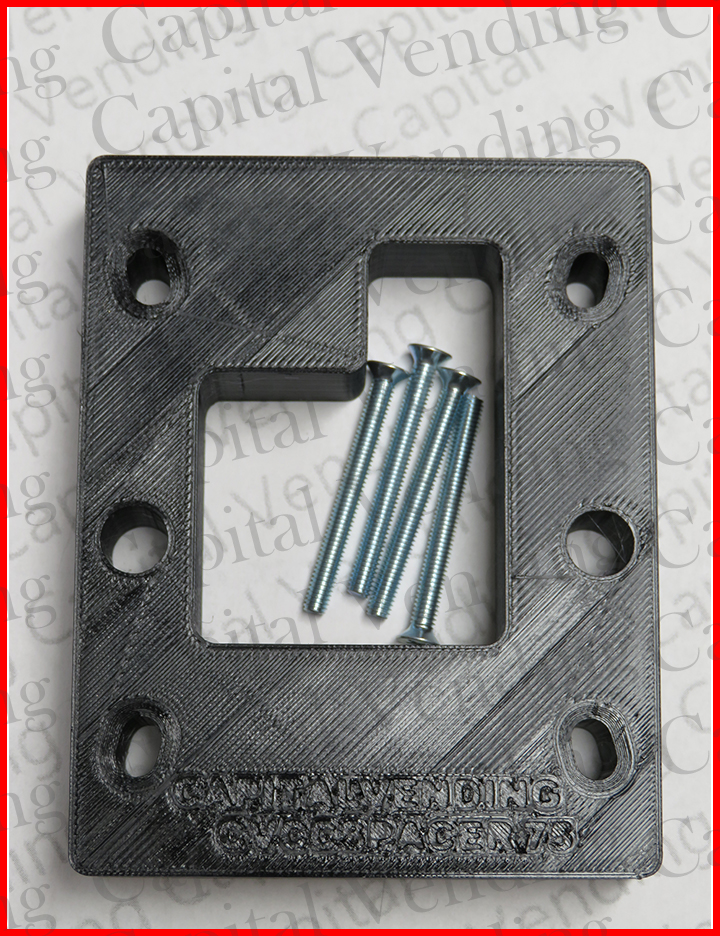 Dixie Narco BevMax Vending Machine Credit Card Reader 3/4" Spacer Kit